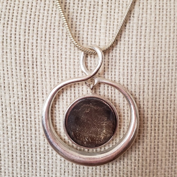 🇺🇸Silver Pendant Necklace - Picture 3 of 7